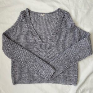 Knit Cropped Sweater